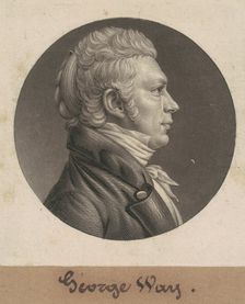 George Way, 1807. Creator: Charles Balthazar Julien Févret de Saint-Mémin