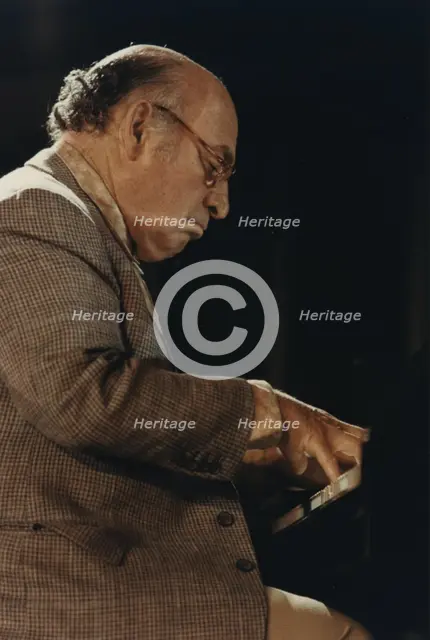 George Wein, North Sea Jazz Festival, Netherlands, 1992. Creator: Brian Foskett.