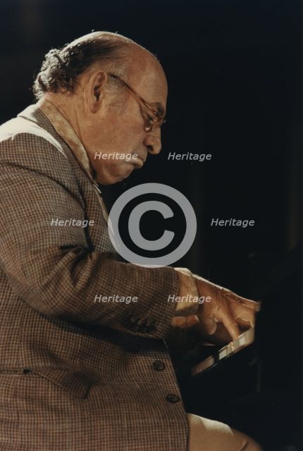 George Wein, North Sea Jazz Festival, Netherlands, 1992. Creator: Brian Foskett.