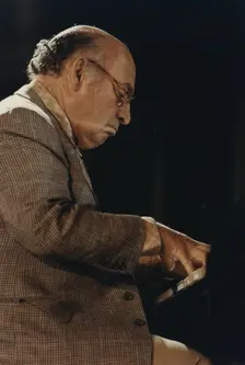 George Wein, North Sea Jazz Festival, Netherlands, 1992. Creator: Brian Foskett