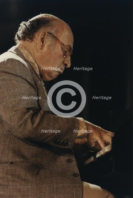 George Wein, North Sea Jazz Festival, Netherlands, 1992. Creator: Brian Foskett.