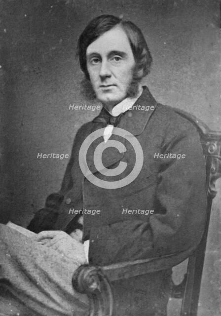 George William Curtis, between 1855 and 1865. Creator: Unknown.