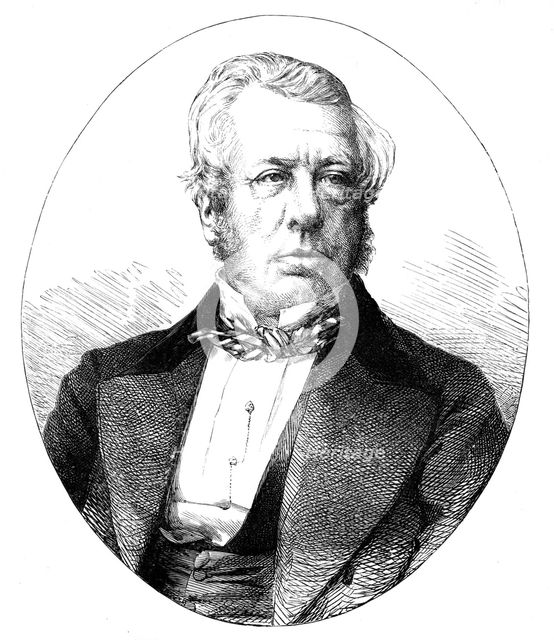 George William Frederick Howard (1802-1864), 7th Earl of Carlisle, British politician and statesman. Artist: Unknown