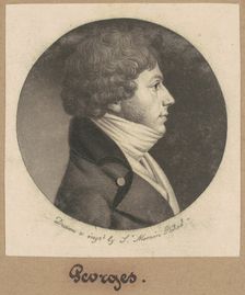 Georges, 1800. Creator: Charles Balthazar Julien Févret de Saint-Mémin