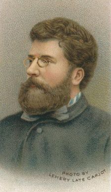 Georges Bizet (1838-1875), French composer, 1911