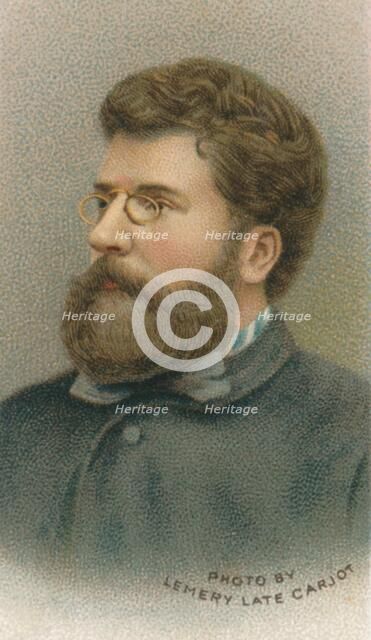 Georges Bizet (1838-1875), French composer, 1911. Artist: Unknown