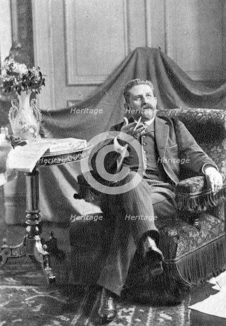 Georges Boulanger, French general and politician, 1891. Artist: Unknown