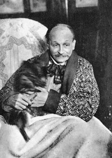 Georges Courteline, French dramatist and novelist, 1900