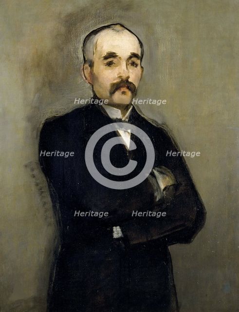 Georges Clemenceau, 1879-1880. Creator: Manet, Édouard (1832-1883).