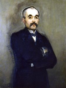 Georges Clemenceau 1879. Artist: Edouard Manet