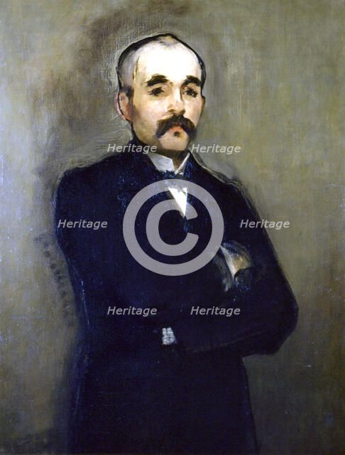 'Georges Clemenceau', 1879. Artist: Edouard Manet