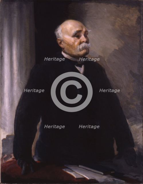 Georges Clemenceau, 1920. Creator: Cecilia Beaux.