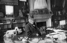 Georges Clemenceau, French statesman, 1925