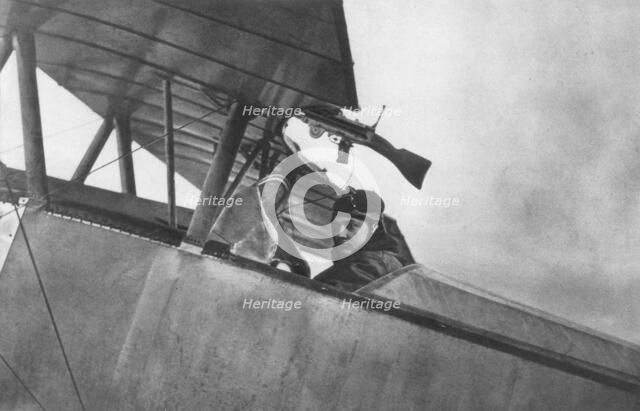 Georges Guynemer, French fighter ace, c1916. Artist: Unknown