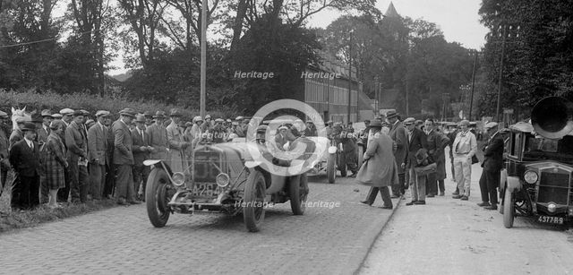 Georges Irat of Ernest Andre at the Boulogne Motor Week, France, 1928. Artist: Bill Brunell.