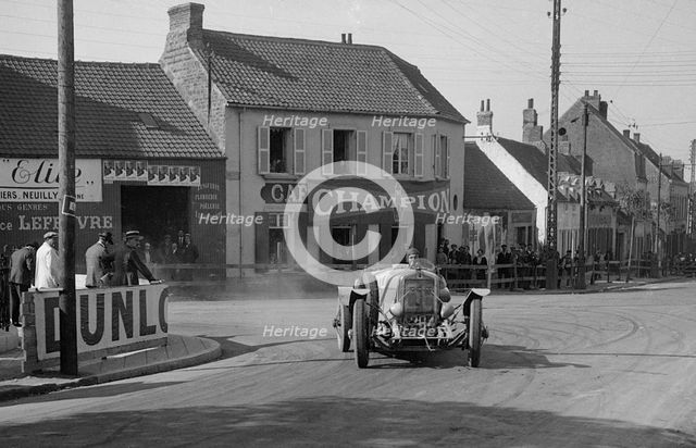 Georges Irat of Ernest Andre competing at the Boulogne Motor Week, France, 1928. Artist: Bill Brunell.