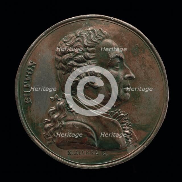 Georges Louis Leclerc, Comte de Buffon, 1707-1788, late 18th century. Creator: N. Rivera.