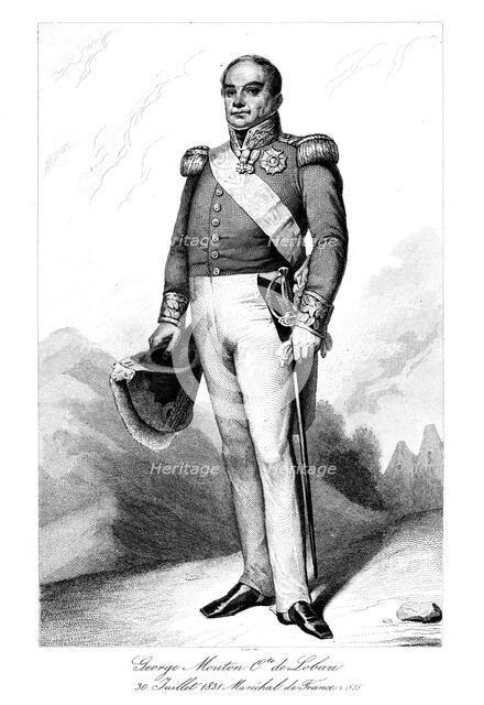 Georges Mouton (1770-1838), Marshal of France, 1839.Artist: Ruhiere
