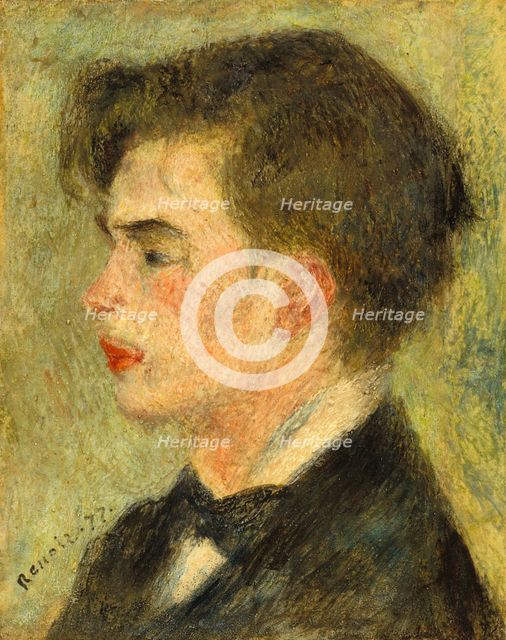 Georges Rivière, 1877. Creator: Pierre-Auguste Renoir.