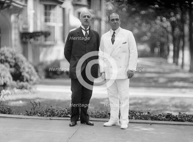 Georges Roussos, E.E. And M.P. from Greece - Left, 1917. Creator: Harris & Ewing.