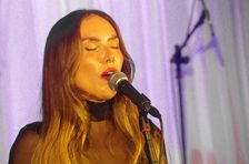 Georgia Cecile, Georgia Cecile Quartet, Watermill Jazz Club, Dorking, Surrey, 7 October 2025. Creator: Brian O'Connor