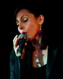 Georgia Mancio, Pizza Exp, London. Artist: Brian O'Connor