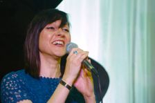 Georgia Mancio, Watermill Jazz Club, Dorking, Surrey, UK, 14 May 2019. Creator: Brian O'Connor