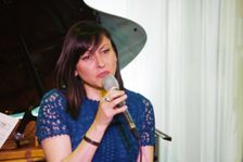 Georgia Mancio, Watermill Jazz Club, Dorking, Surrey, UK, 14 May 2019. Creator: Brian O'Connor