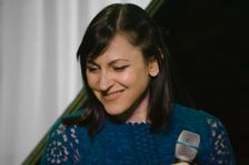 Georgia Mancio, Watermill Jazz Club, Dorking, Surrey, UK, 14 May 2019. Creator: Brian O'Connor