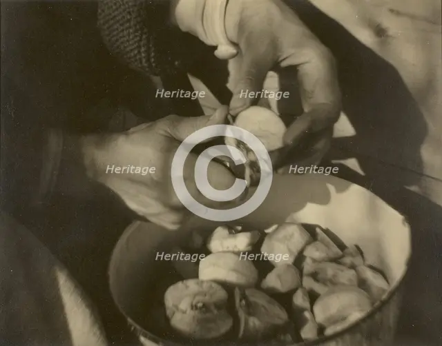 Georgia O'Keeffe - Hands, 1920/22. Creator: Alfred Stieglitz.