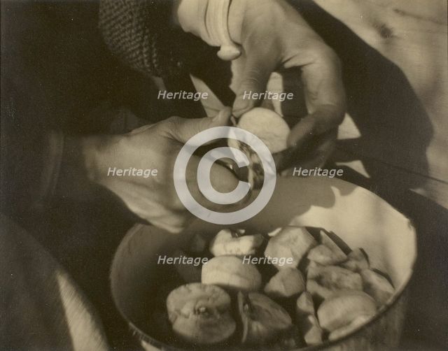 Georgia O'Keeffe - Hands, 1920/22. Creator: Alfred Stieglitz.
