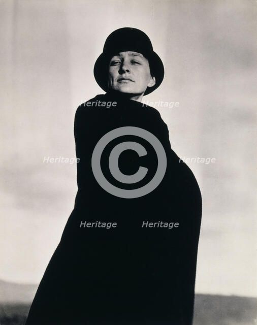 Georgia O'Keeffe, ca 1920-1921. Creator: Stieglitz, Alfred (1864-1946).