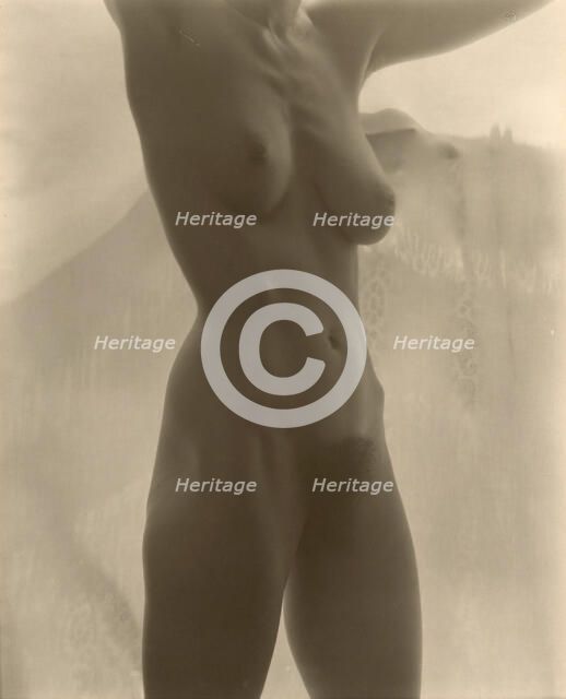 Georgia O'Keeffe - Torso, 1918. Creator: Alfred Stieglitz.