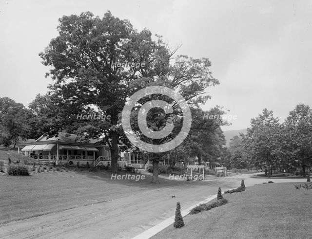 Georgia Row, White Sulphur Springs, W. Va., between 1910 and 1920. Creator: Unknown.