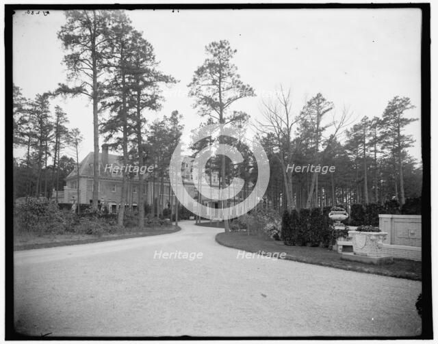 Georgian Court, Lakewood, N.J., c1901. Creator: William H. Jackson.