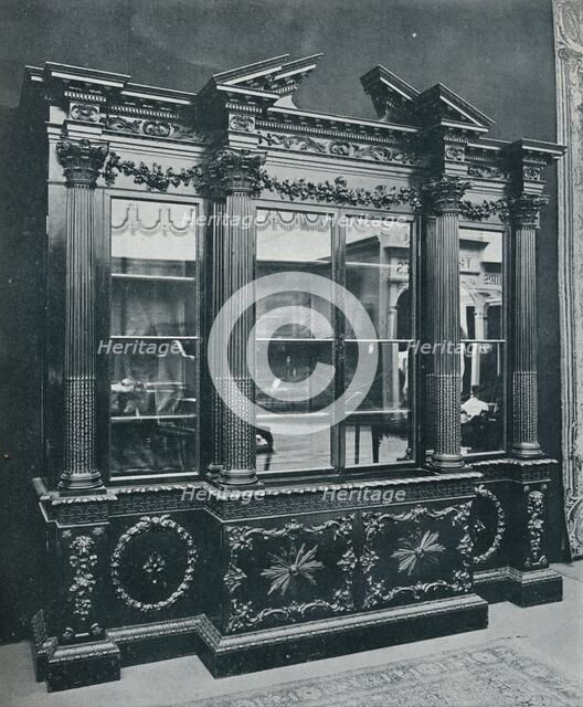 'Georgian Cabinet, reproduced by permission of H.R.H. The Princess of Wales', 1908.