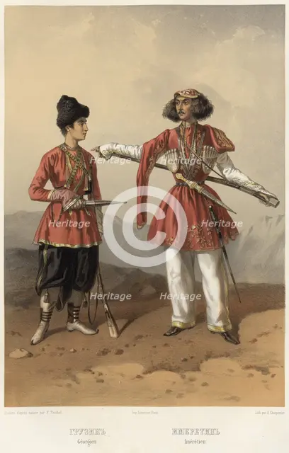 Georgian. Imeretin, 1862. Creator: Frants Taikhel.