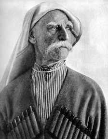 Georgian man wearing a tcherkeska, 1936