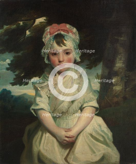 Georgiana Augusta Frederica Elliott (1782-1813), Later Lady Charles Bentinck, 1784. Creator: Sir Joshua Reynolds.