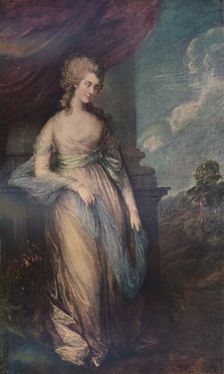 Georgiana, Duchess of Devonshire 1783, (1911). Artist: Thomas Gainsborough