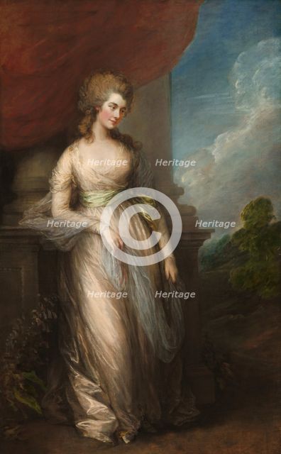 Georgiana, Duchess of Devonshire, 1783. Creator: Thomas Gainsborough.