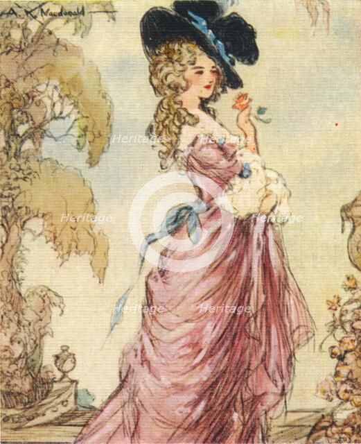 Georgiana, Duchess of Devonshire, 1937. Artist: Alexander K MacDonald