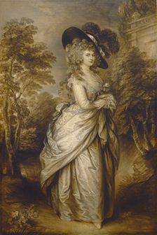Georgiana, Duchess of Devonshire, c. 1787/1796. Creator: Gainsborough Dupont