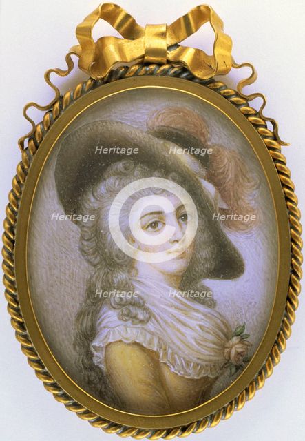 Georgiana, Duchess of Devonshire, c1780s. Creator: Unknown.