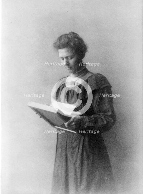 Georgiana Stebbins, between c1890 and c1910. Creator: Frances Benjamin Johnston.