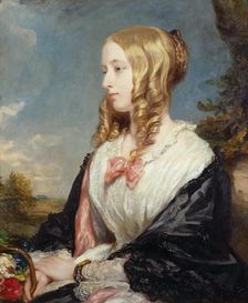 Georgiana Thellusson 1850. Artist: Margaret Carpenter