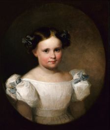 Georgianna Frances Adams, 1835. Creator: Asher Brown Durand