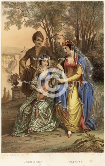 Georgians, 1862. Creator: Karlis Huns.