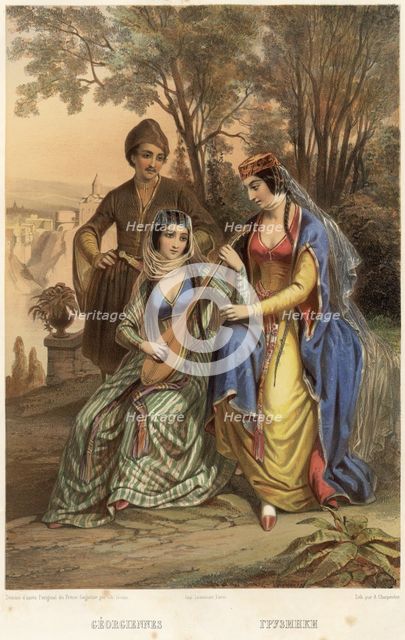 Georgians, 1862. Creator: Karlis Huns.