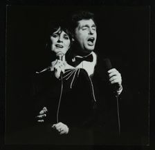 Georgie Fame and Sweet Substitute with Keith Smith's Hefty Jazz in concert, 1984. Creator: Denis Williams